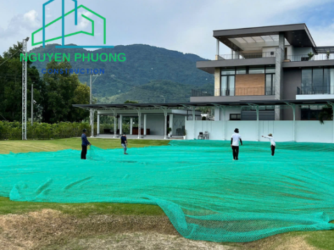 THI CÔNG LƯỚI SÂN GOLF TẠI ĐỒNG NAI